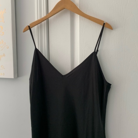 Wilfred Only Slip Satin Midi Dress size XL black classic elegant‎ - Picture 4 of 14